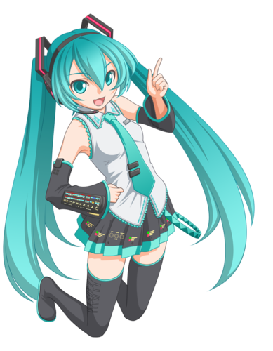 初音ミク-透過PNG5