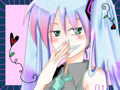 笑顔とミク⑧