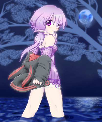 暑いから…