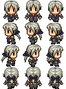 【亜種】弱音ハクのドット絵【RPGツクール】