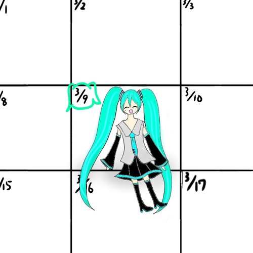 ミクの日!