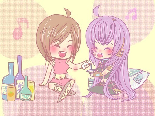おさけのつまみにゃおさかなを