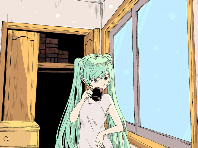 明け方に / 初音ミク (朝ver)