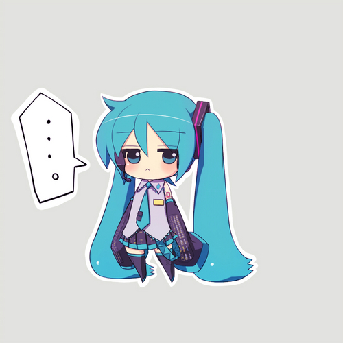 初音タン 「…。」