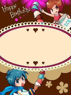 【デコメテンプレ】KAITOはぴば!
