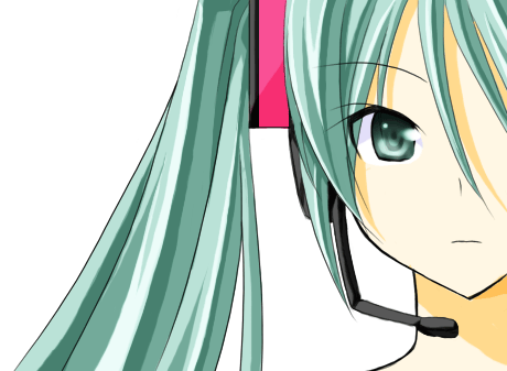 アニメっぽいミク