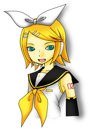 KAITOっぽい顔のリンちゃん