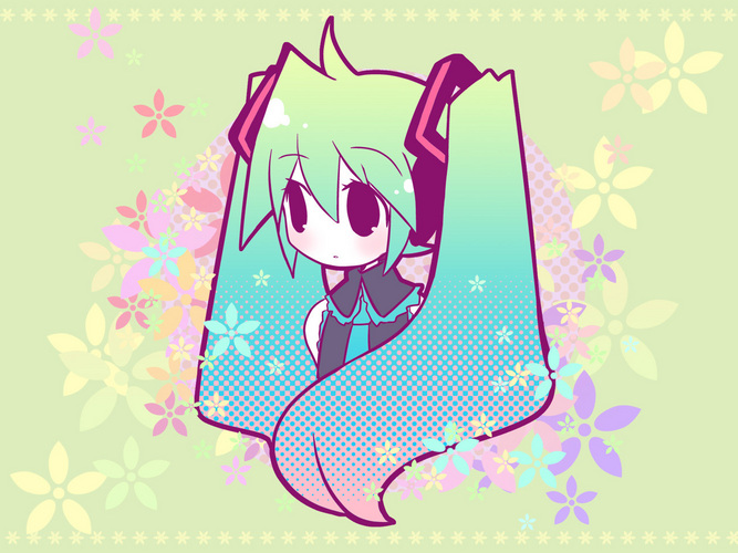 お花みく(色違い有り)