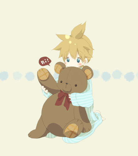 クマさんと一緒!