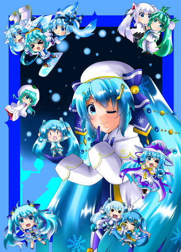 雪ミク_オンラインpiaproの壁