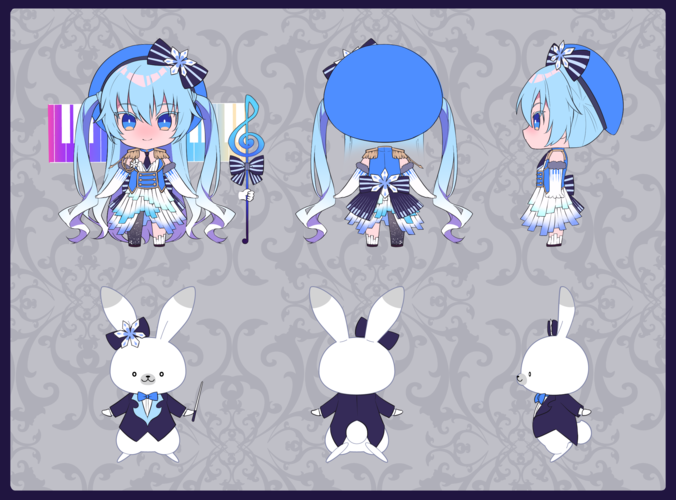 2020雪ミクさん
