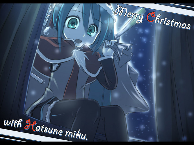 初音サンタ