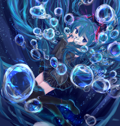 Miku in the deep