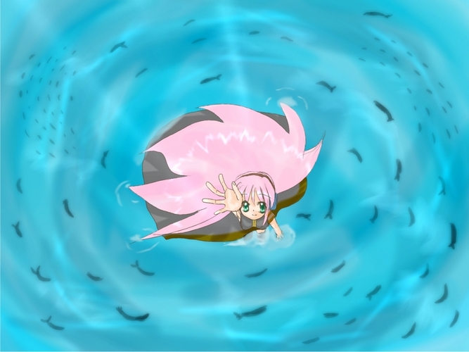 流るる水のように