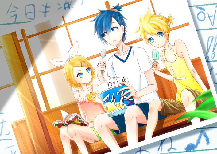 夏のアイスクリーム