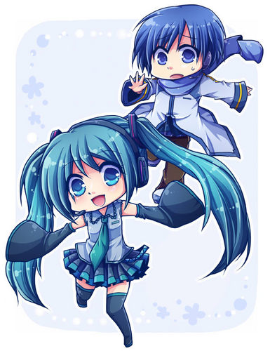 ミクちゃんとおにいちゃん