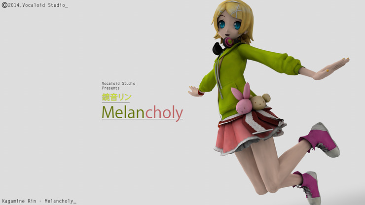 Kagamine Rin - Melancholy (Project Diva F 2nd Module)