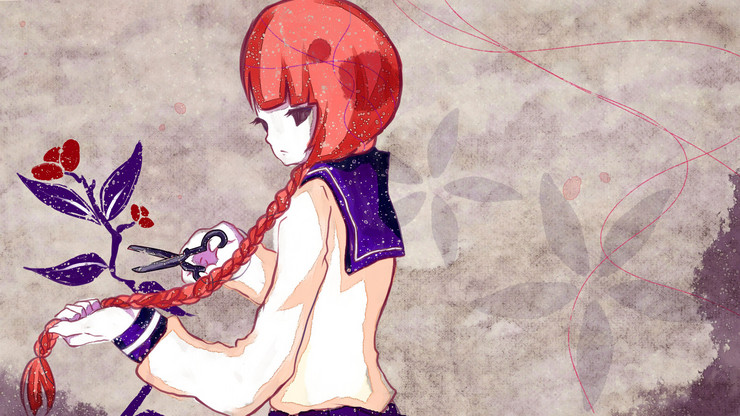赤髪の少女