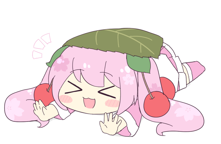 桜餅ごっこ!