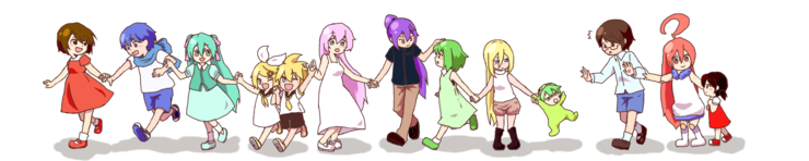 みんないっしょに!