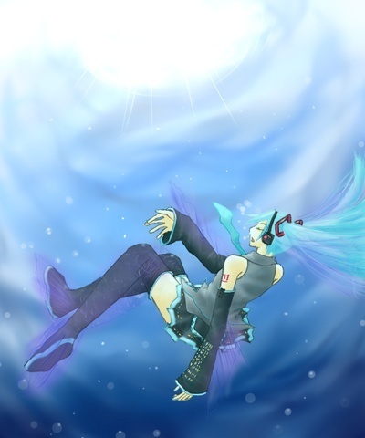 彼女はまるで人魚のように