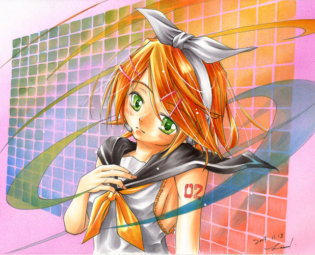 鏡音リンコピック画