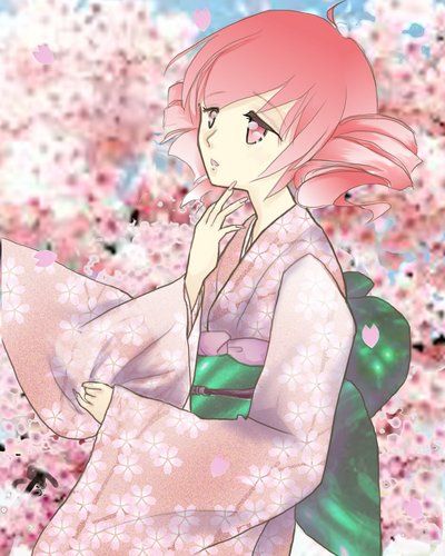 お花見テトさん
