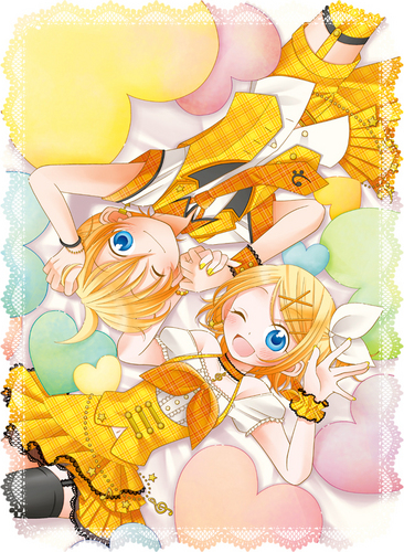 「アイドル鏡音小説アンソロジーKGM48」表紙