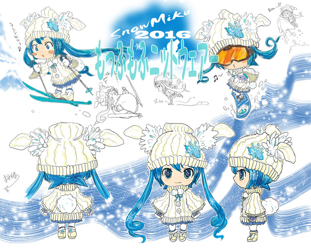 2016 Snow Miku もっふもふニットウェアー