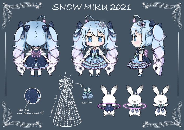 Snow Miku 2021 Illumination