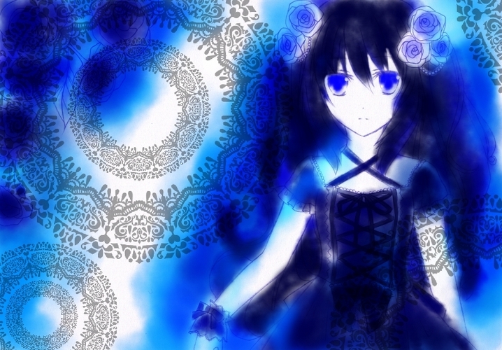 Blue Lolita Rose(蒼いミクさん。)