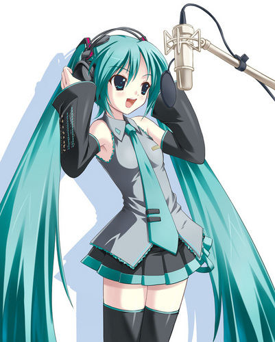 初音ミクが可愛すぎるので描いてみた