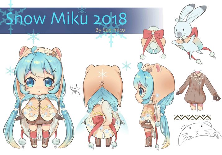 Snow Miku 2018 - モモンガ!!