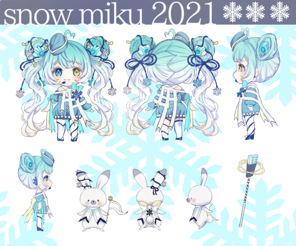 雪ミク2021