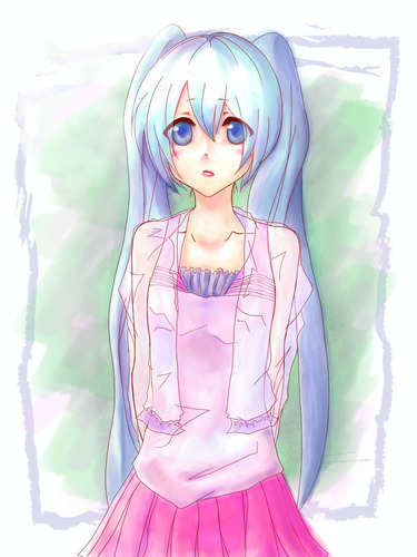 【塗らせていただきました】初音ミク