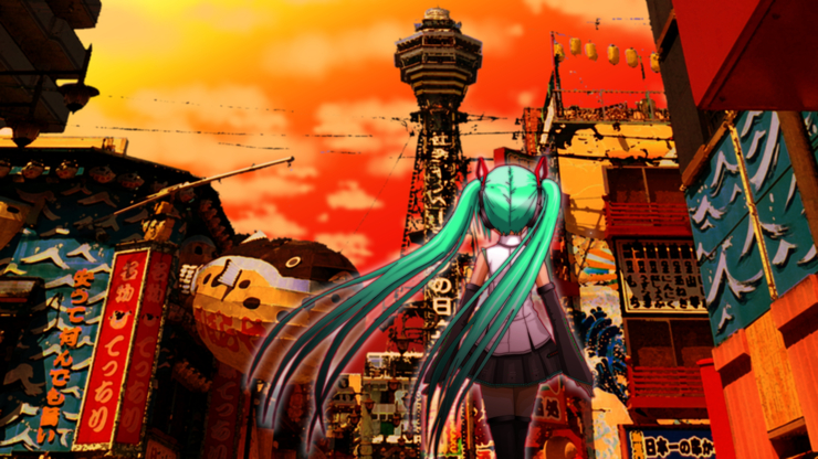 新世界をゆく初音ミク
