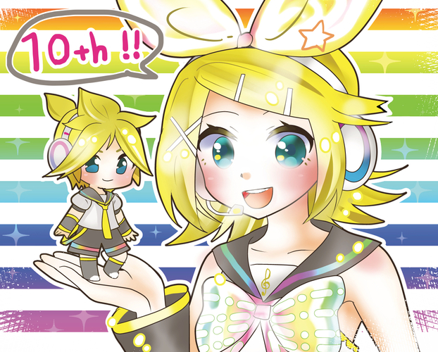リンちゃんレンくん10周年