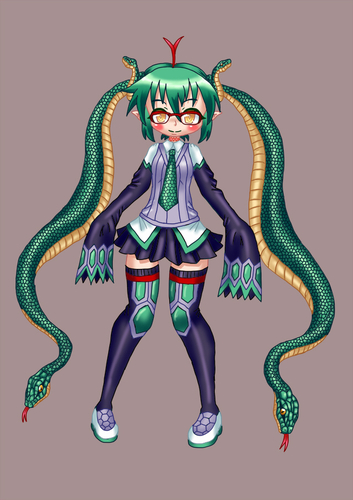 【オリミク】メデューサミク