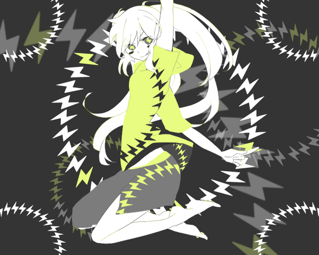 Flash burn & Sparking girl!!!!!