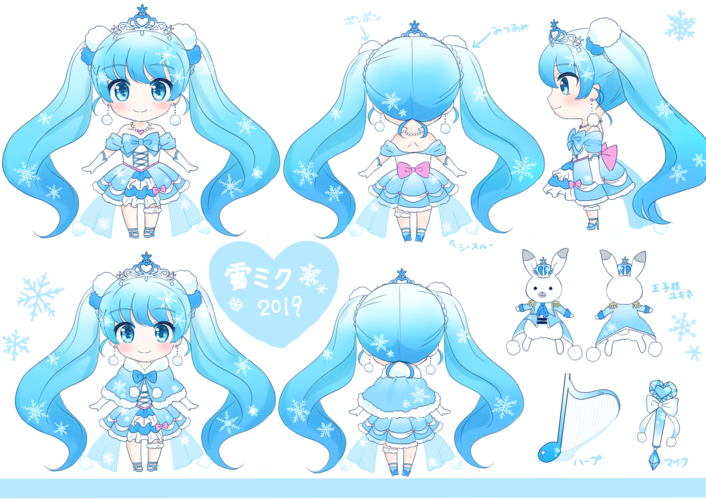 雪ミク2019デザイン