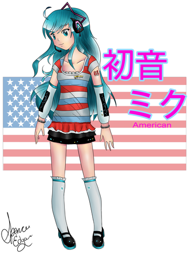 Hatsune Miku Americanized