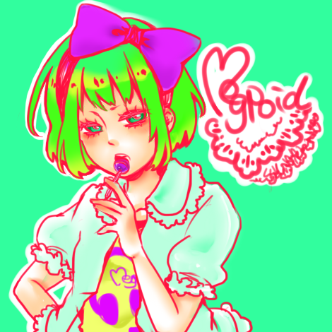 目に悪いGUMIたん