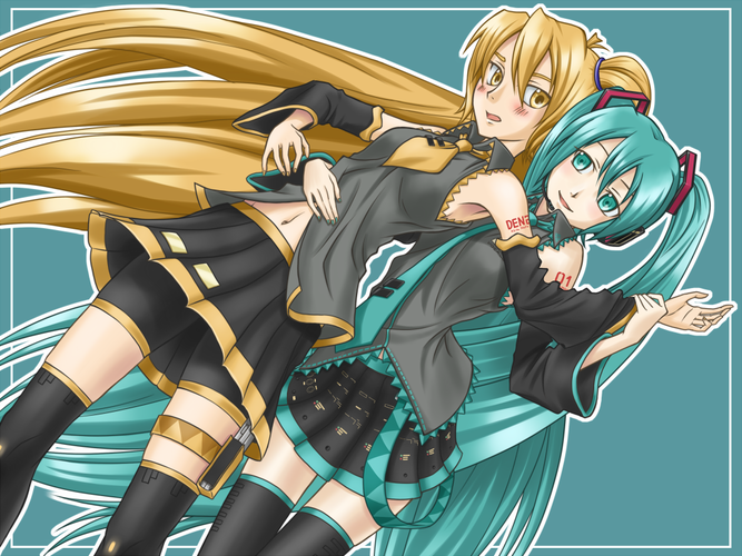 ネルとミク