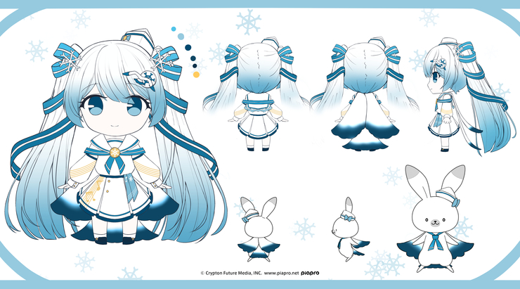 雪ミク2022 - カモメセーラー