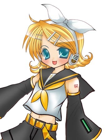 ■鏡音リン■初描き