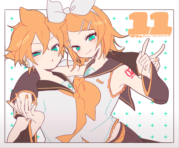 鏡音11年目!!