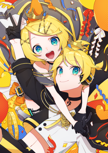 Happy 14th Birthday, Rin & Len !!