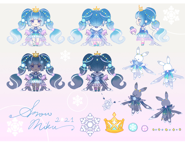 『2021年雪ミク』
