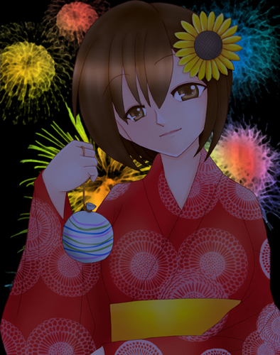 MEIKO姉さんと夏祭り