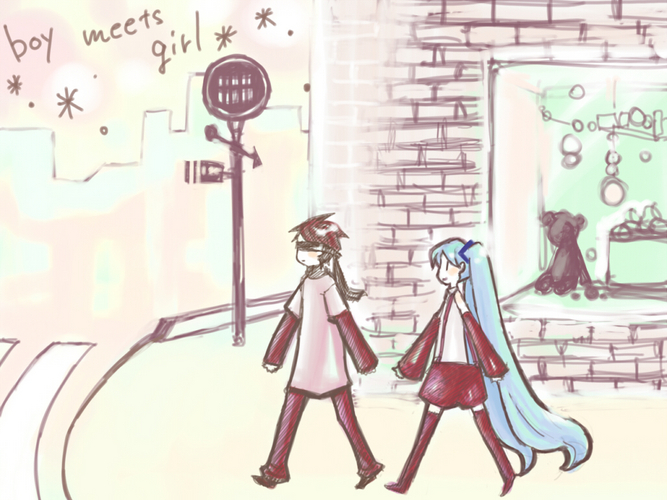 boy meets girl